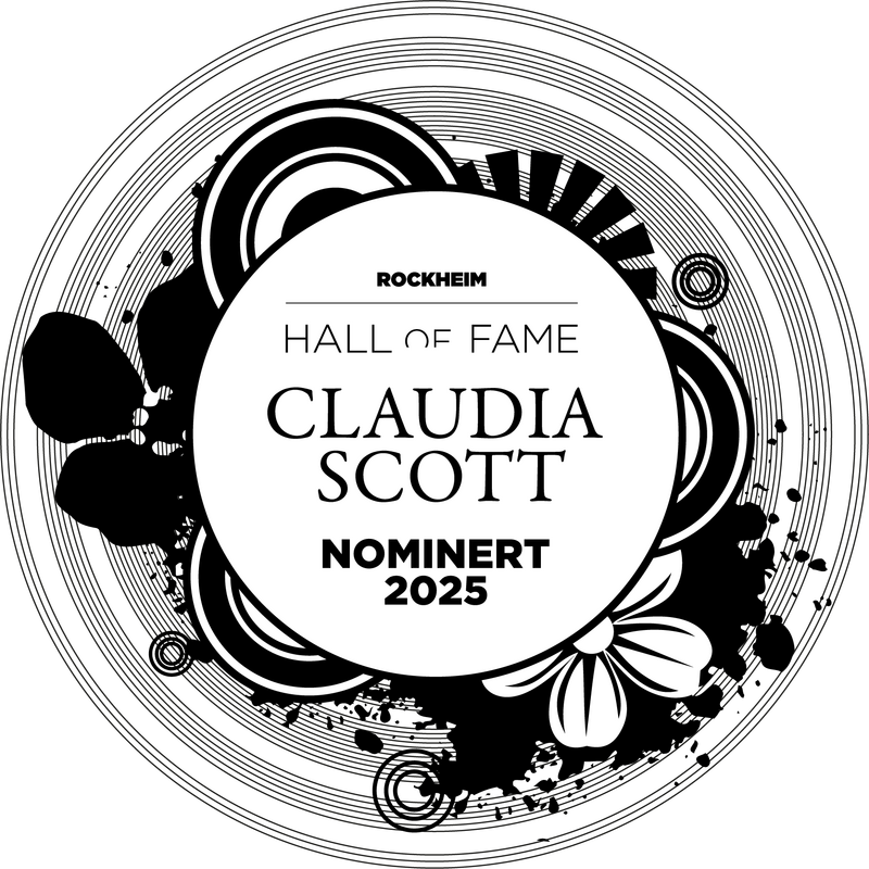 Claudia Scott nominert til Rockheim Hall of Fame 2025